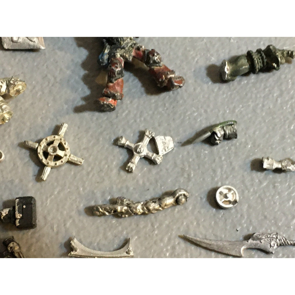 A32541 UNKNOWN MINIATURES ALL METAL BITS & INCOMPLETE LOT FANTASY