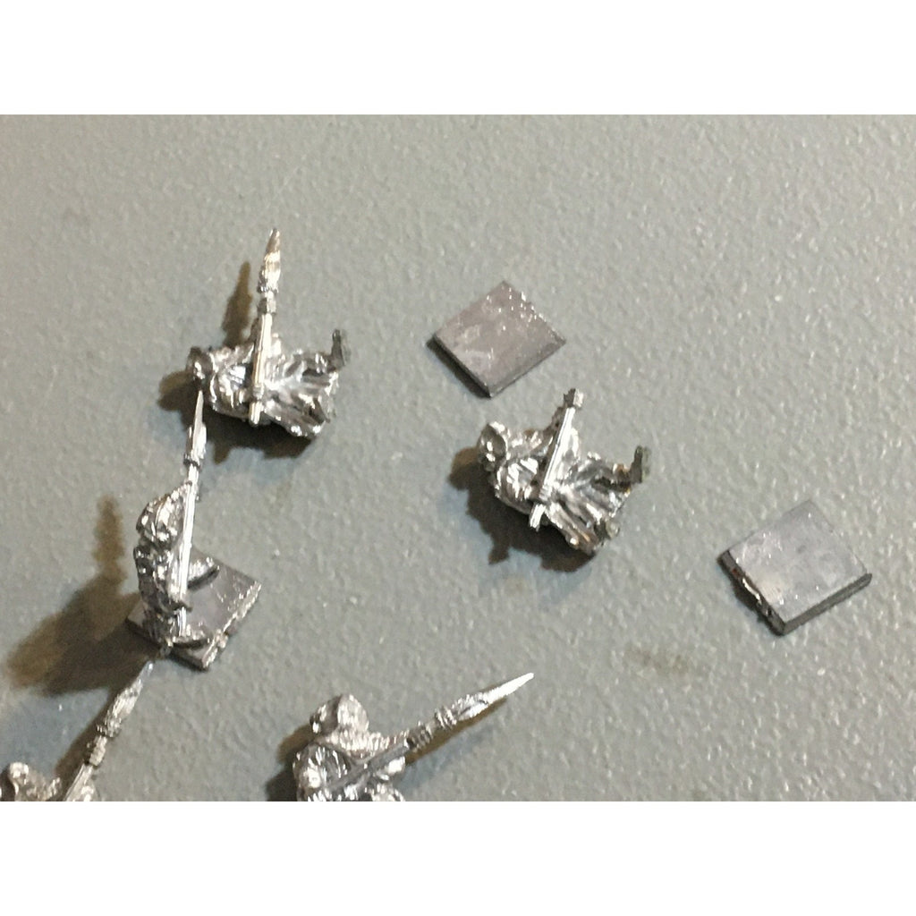 A24879 UNKNOWN METAL MINIATURES TABLETOP WARGAMES 8 PK HUMAN SPEARMEN