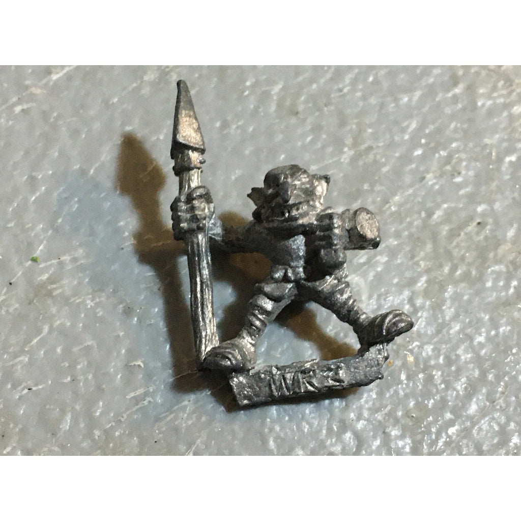 A32441 WARHAMMER MARAUDER CITADEL OOP METAL ORCS GOBLINS SPEAR WOLF RIDER GW