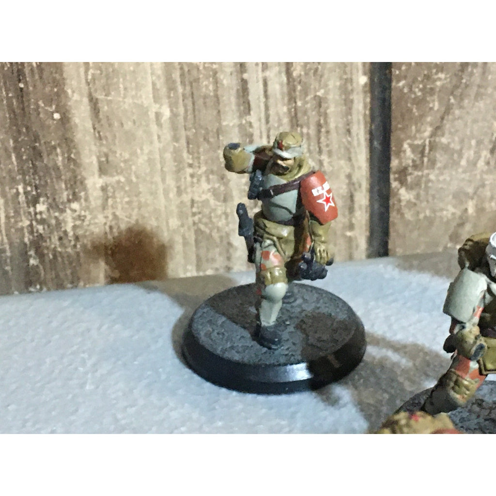 A32056 RACKHAM AT-43 RED BLOK MINIS NO CARD INCOMPLETE LOT 11 PK KOMMANDO SOLDAT