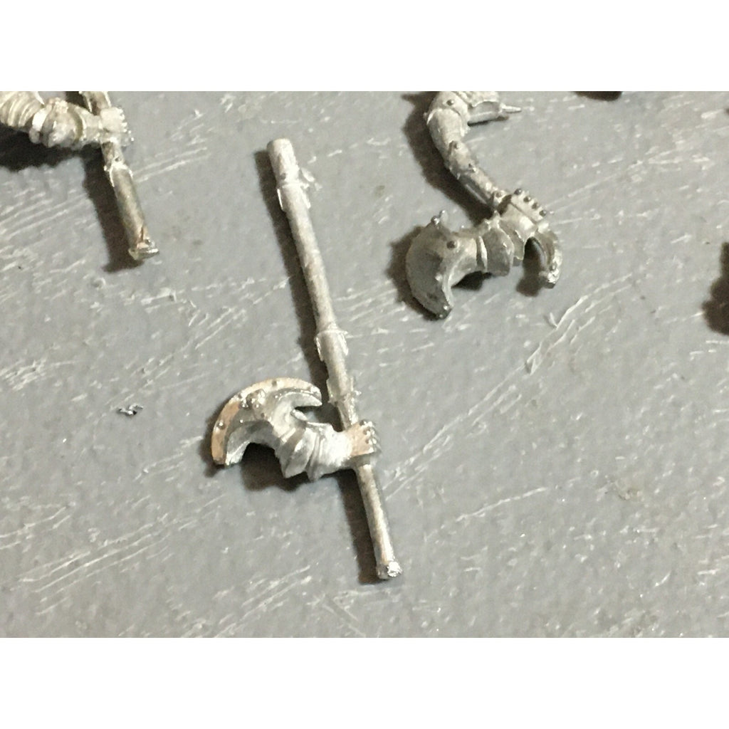 A22372 WARHAMMER FANTASY WARRIORS CHAOS MORTALS METAL BITS LOT REGIMENT COMMAND