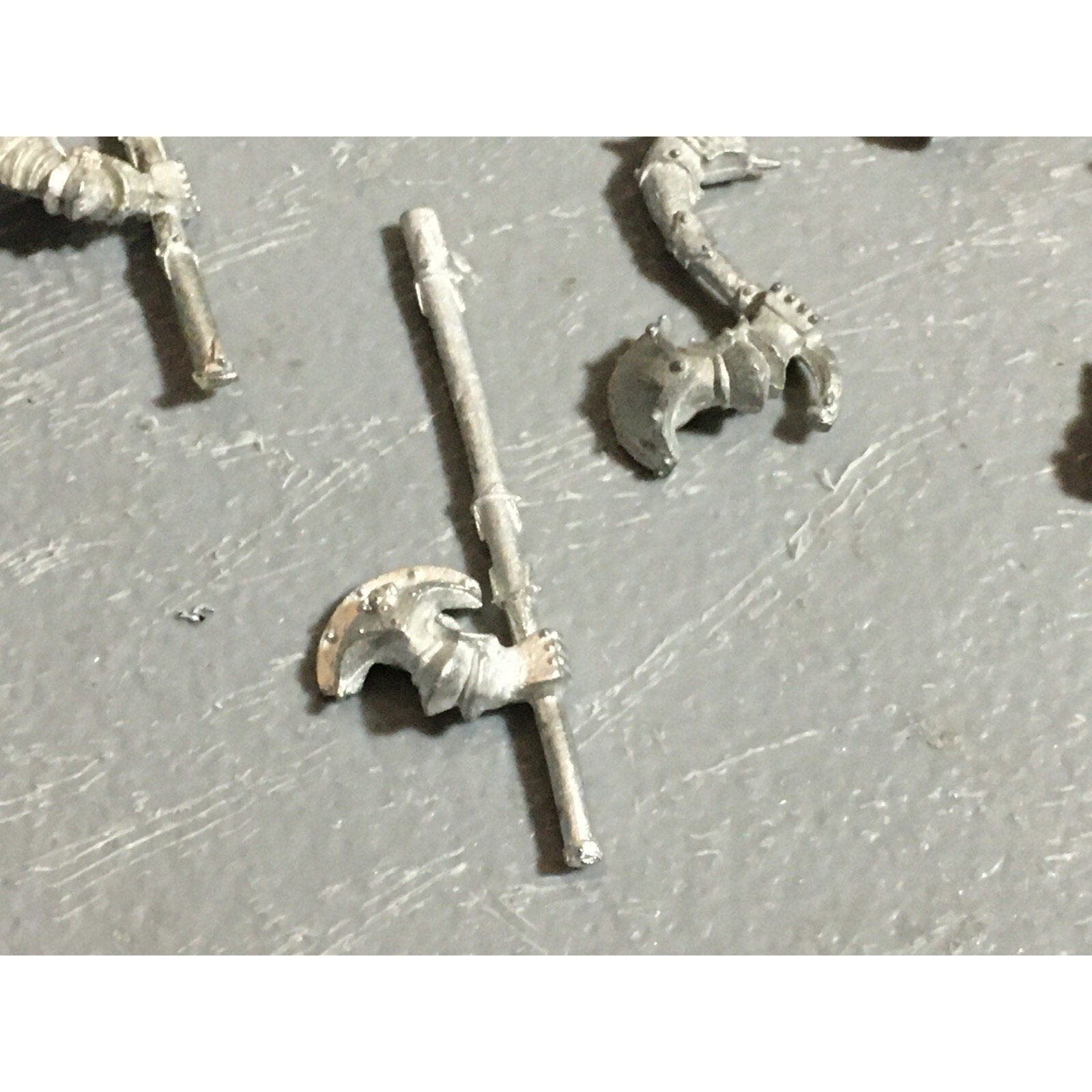 A22372 WARHAMMER FANTASY WARRIORS CHAOS MORTALS METAL BITS LOT REGIMENT COMMAND