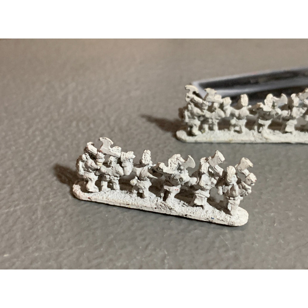 A16658 WARMASTER WARHAMMER DWARF TROLLSLAYERS 6 STANDS METAL GAMES WORKSHOP