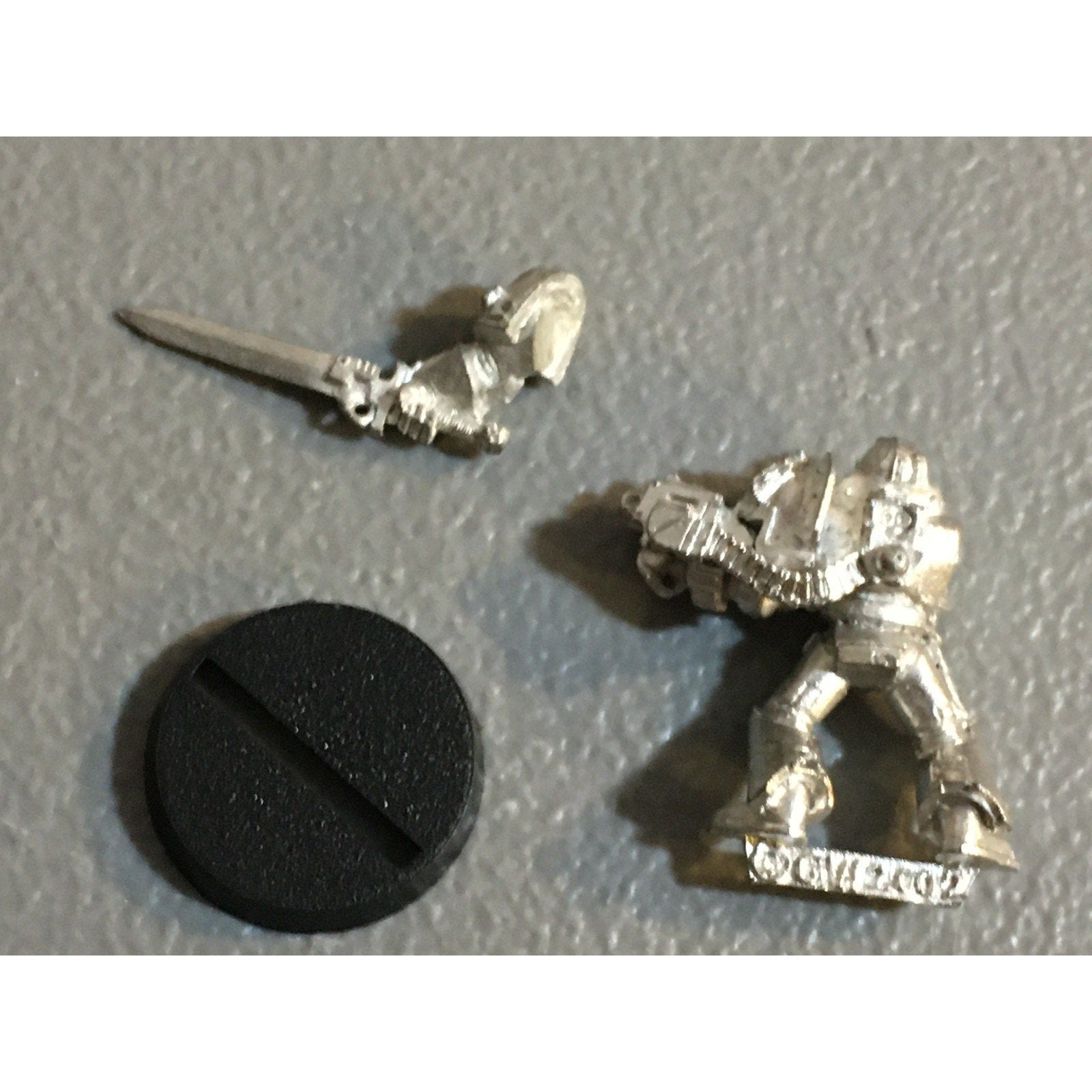 A33833 WARHAMMER 40K SPACE MARINES GREY KNIGHTS METAL JUSTICAR NO BACKPACK GW