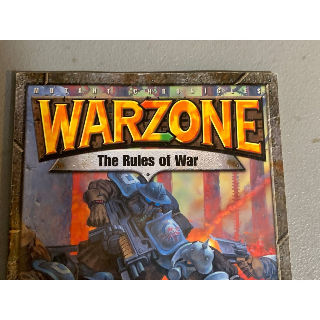 A31657 WARZONE MUTANT CHRON HHG HEARTBREAKER ARMY BOOK PLAYED THE RULES OF WAR