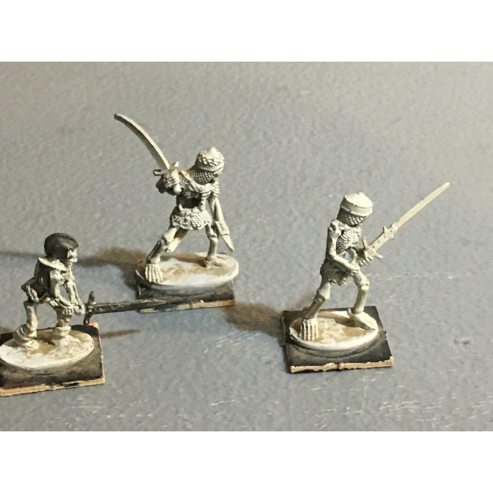 A32383 RAL PARTHA METAL MINIATURES SKELETON WARRIOR KNIGHT 3 PK TABLETOP WAR