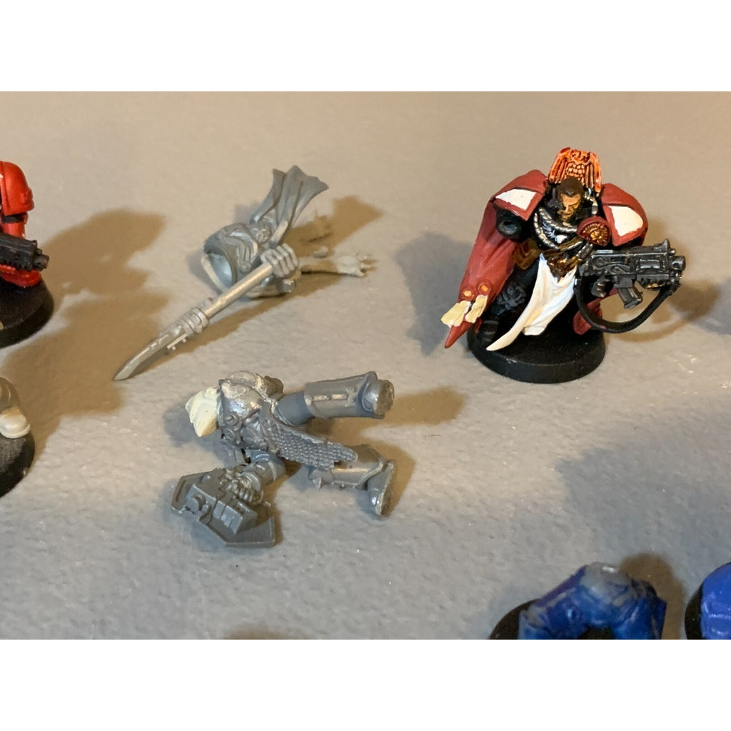 A23056 WARHAMMER 40K SPACE MARINES BITS LOT INCOMPLETE TERMINATOR TACTICAL