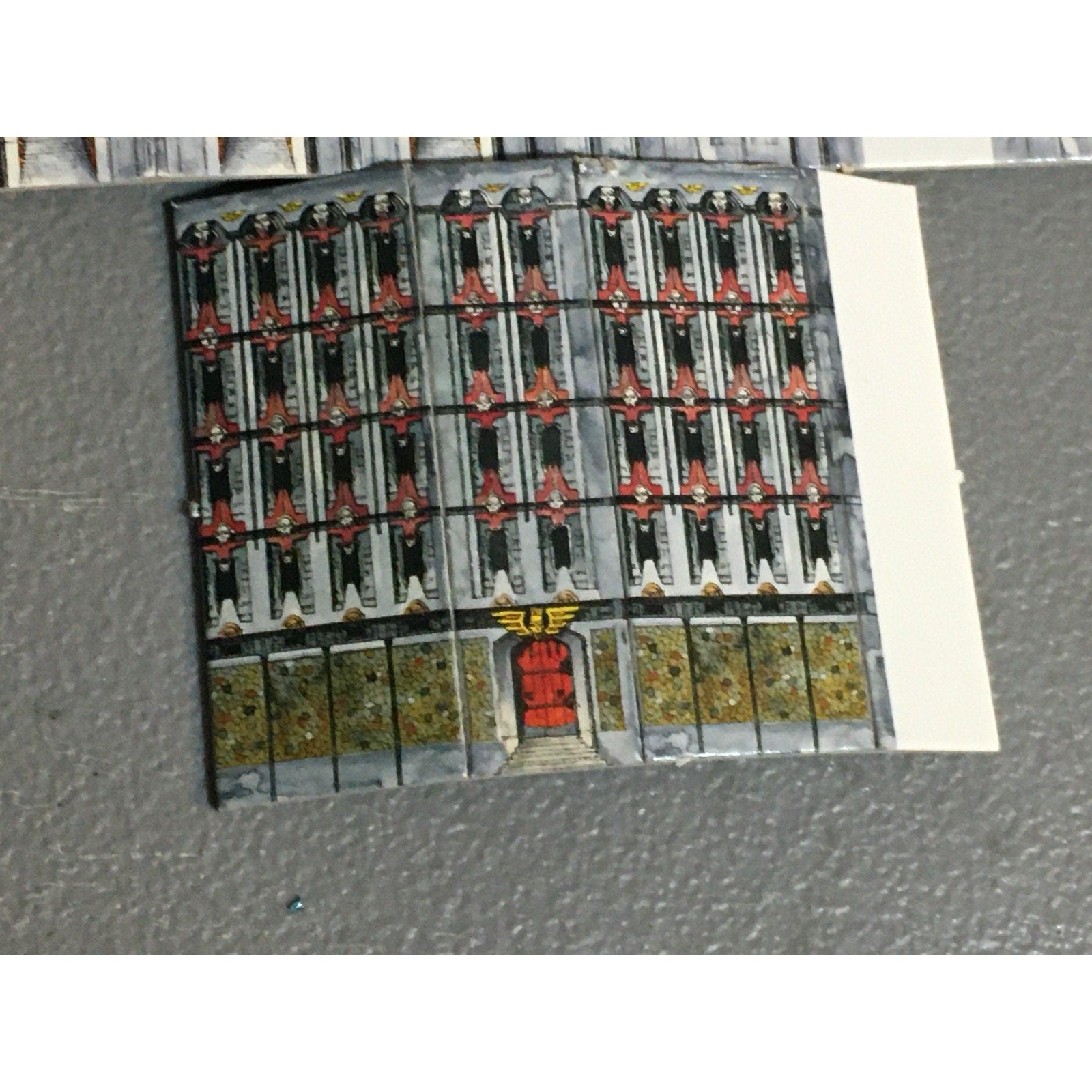 A31709 WARHAMMER EPIC 40K SPACE MARINES BUILDING SOME BROKEN DOESNT MATCH EXTRA