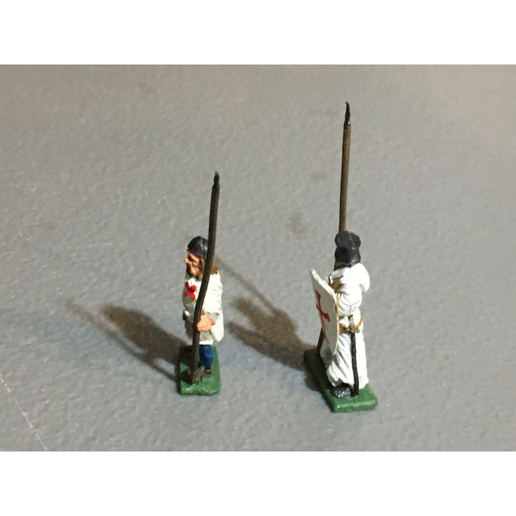 A10209 CITADEL PRE SLOTTA METAL RARE OOP HUMAN KNIGHTS TEMPLARS 2 PK PAINTED