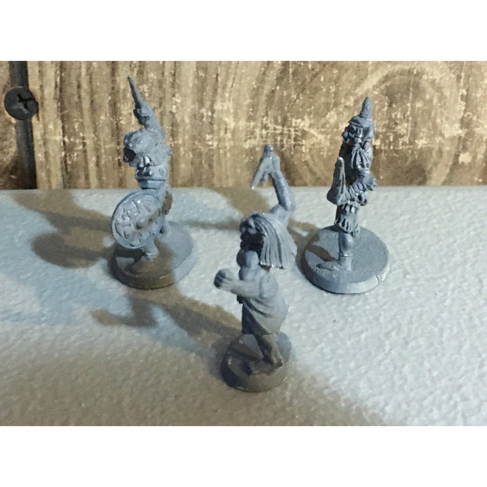 A32623 RAL PARTHA MINIATURES METAL 3 PK ORC WARRIORS FIGHTER BARBARIAN D&D