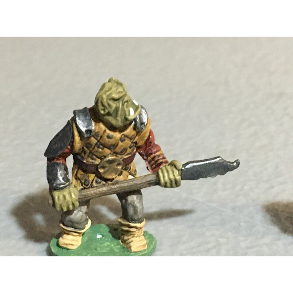 A10091 CITADEL PRE SLOTTA METAL RARE OOP ORC WARRIORS 2 PK WARHAMMER PAINTED