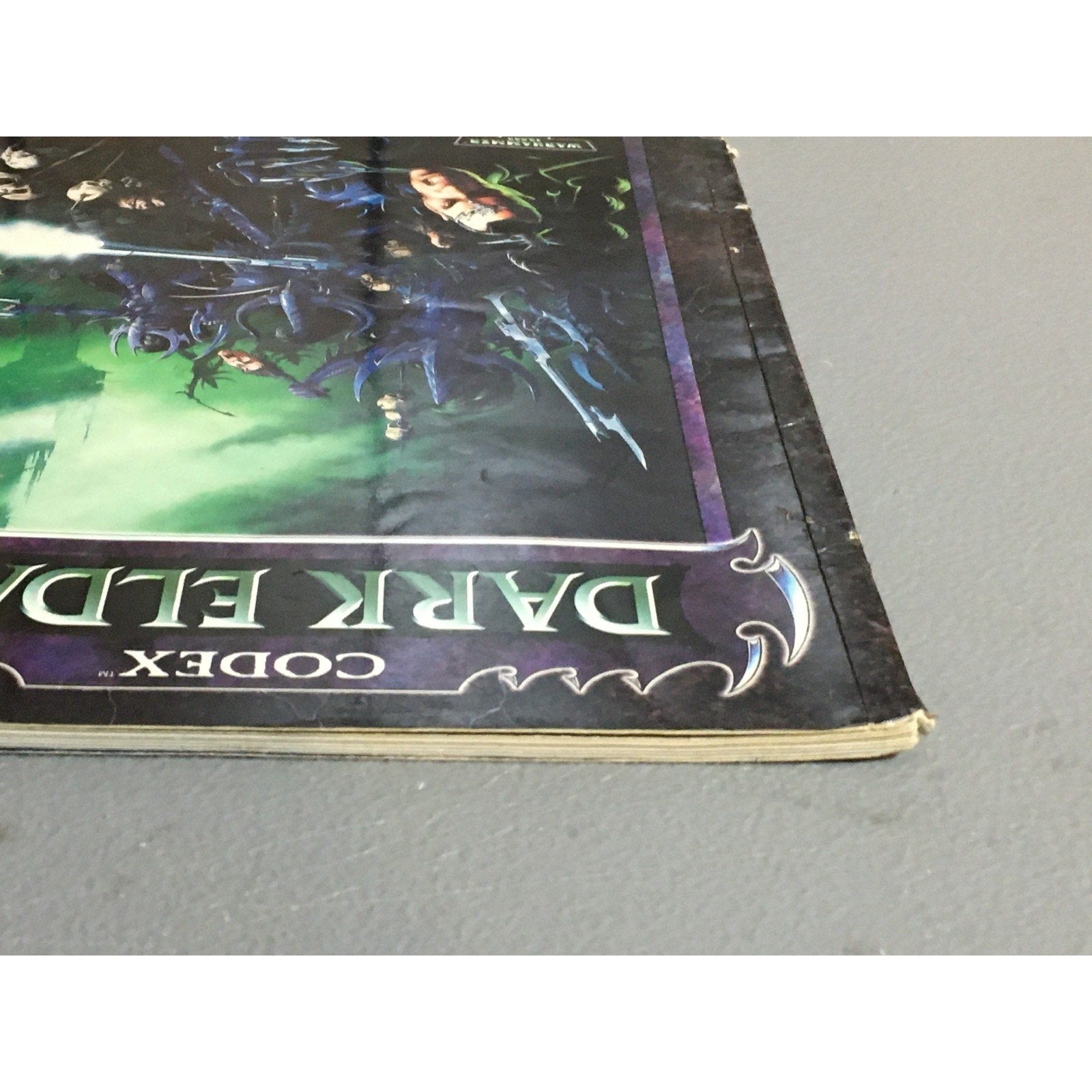 BOOK GAMES WORKSHOP WARHAMMER 40K CODEX DARK ELDAR 3RD ED SB USED