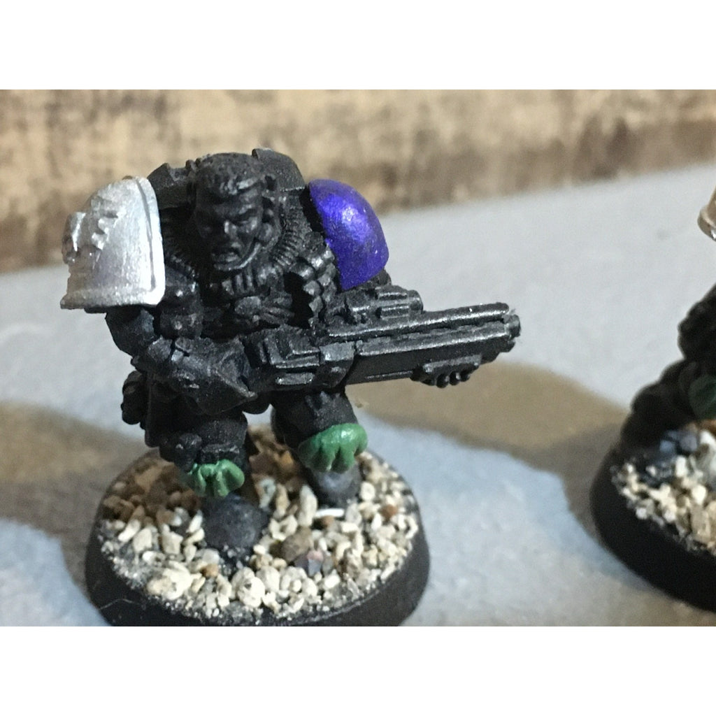 A33810 WARHAMMER 40K SPACE MARINES METAL SCOUT SHOTGUN 2 PK GW GAMES WORKSHOP