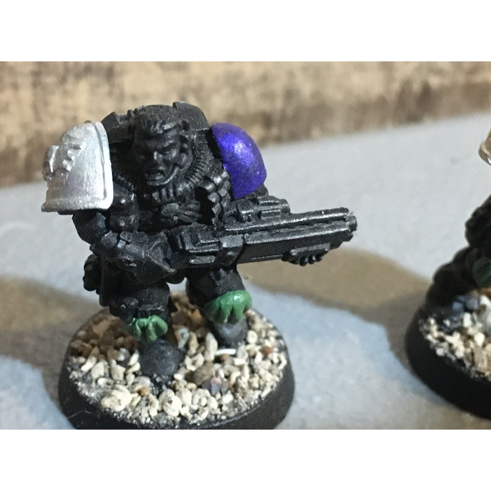 A33810 WARHAMMER 40K SPACE MARINES METAL SCOUT SHOTGUN 2 PK GW GAMES WORKSHOP