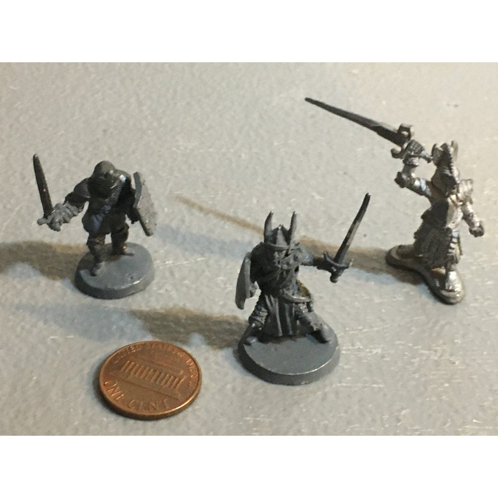 A32612 RAL PARTHA MINIATURES METAL 3 PK PALADIN KNIGHT FIGHTER D&D
