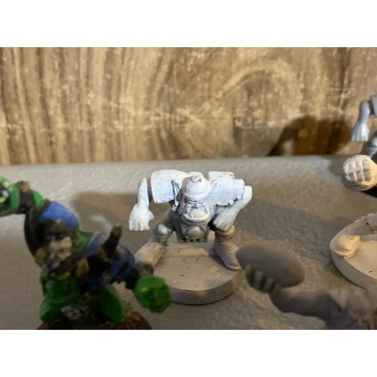 A30183 WARHAMMER BLOOD BOWL OOP ORKS ORCLAND RAIDERS CUST TEAM OOP PLASTIC BLACK