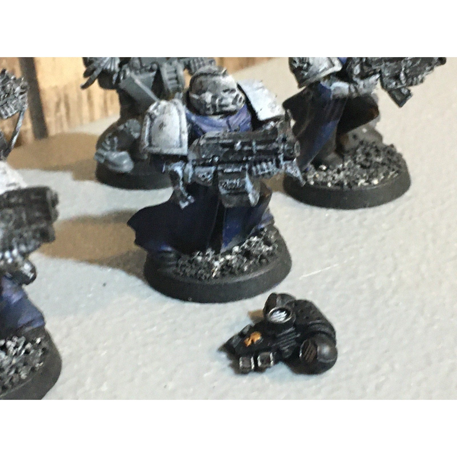 A29043 WARHAMMER 40K SPACE MARINES DARK ANGELS VETERANS 5 PK GW GAMES WORKSHOP