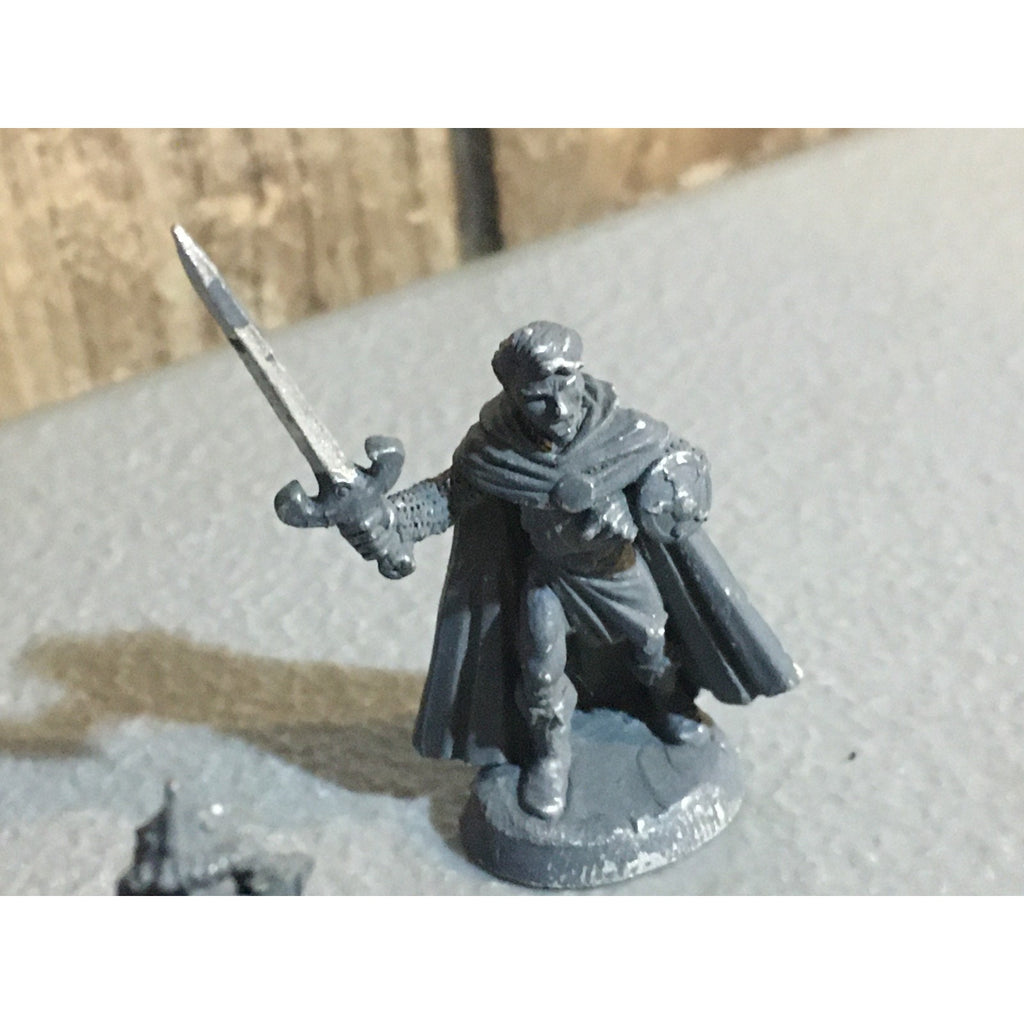 A32624 RAL PARTHA MINIATURES METAL 3 PK WARRIORS FIGHTERS HUMAN D&D