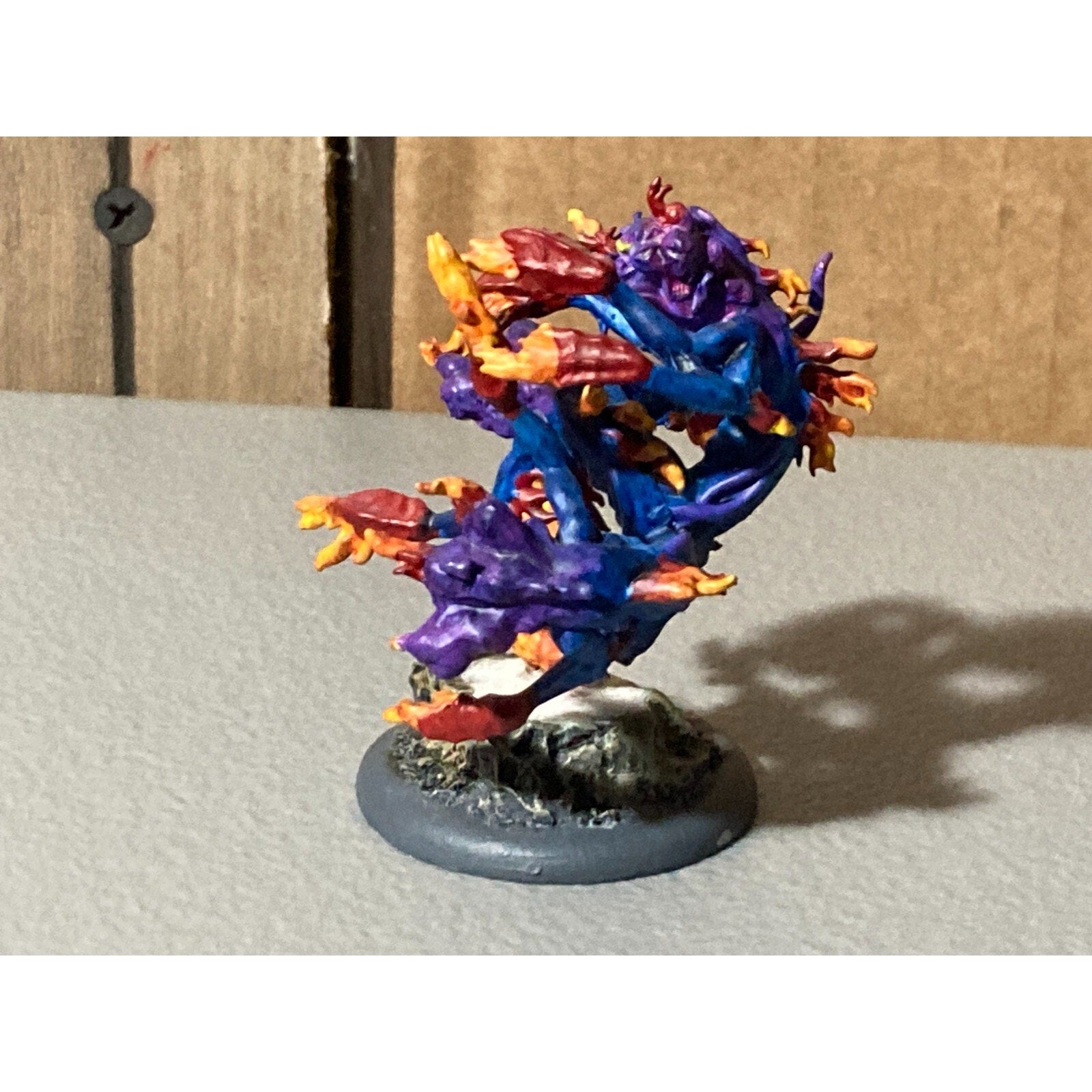 A19595 WARHAMMER 40K AOS CUST EXALTED FLAMERS READ TZEENTCH CHAOS DAEMONS PAINT