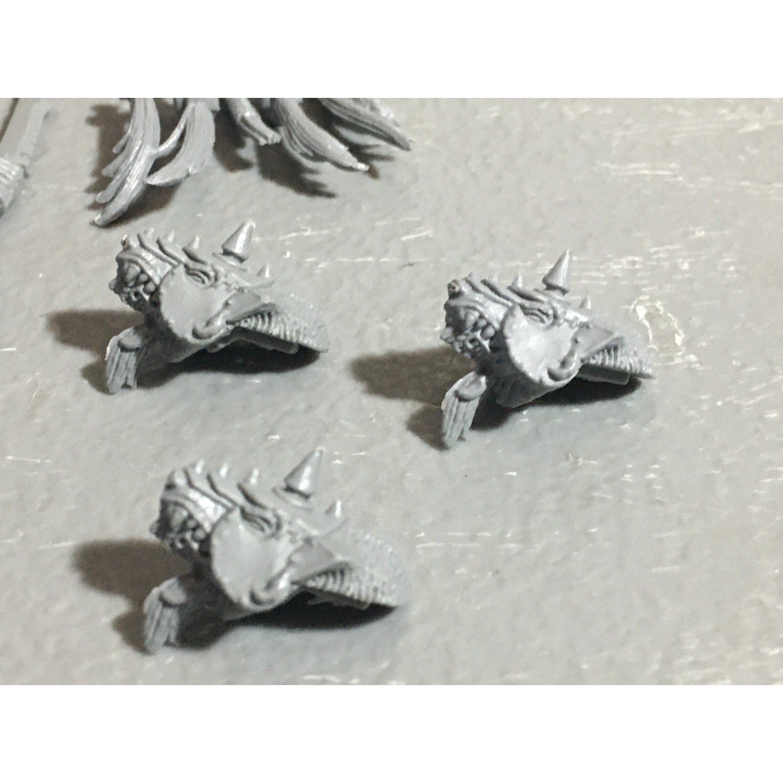 A22631 WARHAMMER FANTASY ORCS & GOBLINS BITS LOT GOBLIN WOLF RIDER ARMS GW