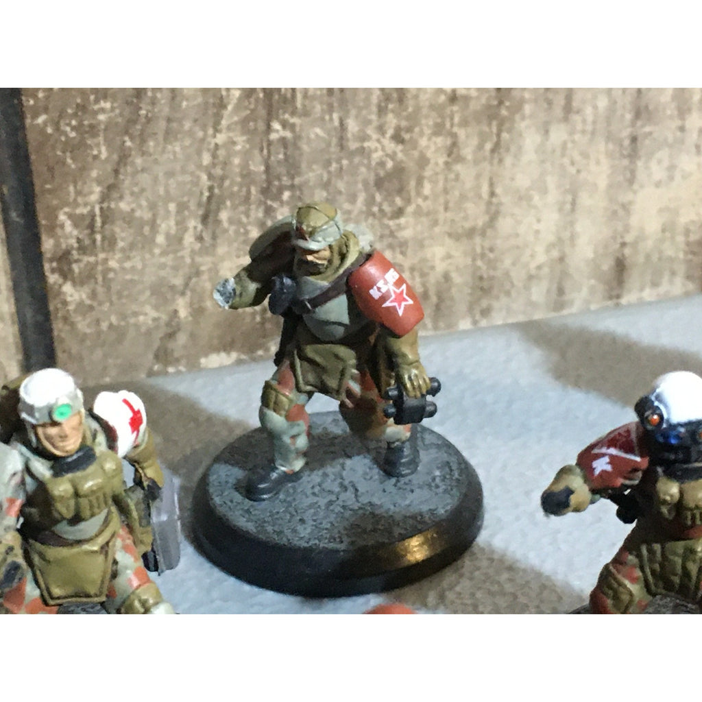 A32056 RACKHAM AT-43 RED BLOK MINIS NO CARD INCOMPLETE LOT 11 PK KOMMANDO SOLDAT