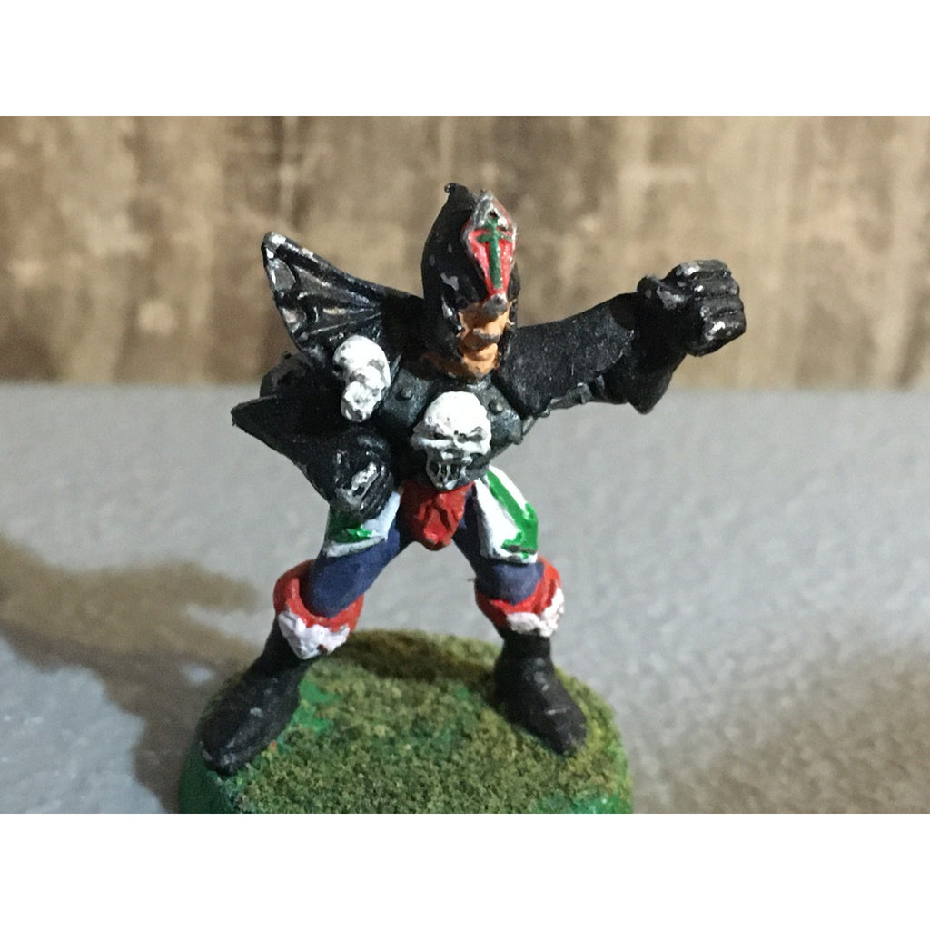 A30118 WARHAMMER BLOOD BOWL METAL DARK ELVES TEAM LINEMEN 3 PK PAINT BASE OOP GW