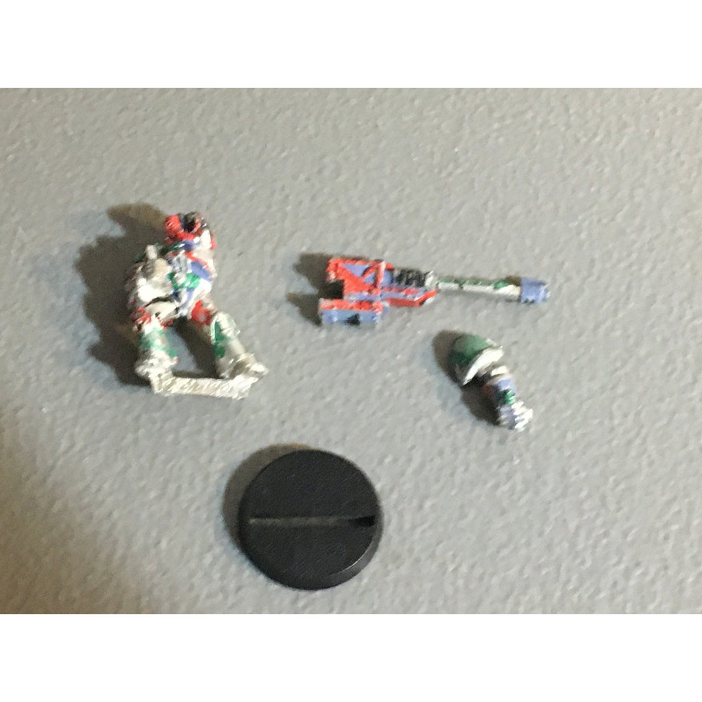 A31168 WARHAMMER 40K CHAOS SPACE MARINES METAL HAVOC W LASCANNON GW