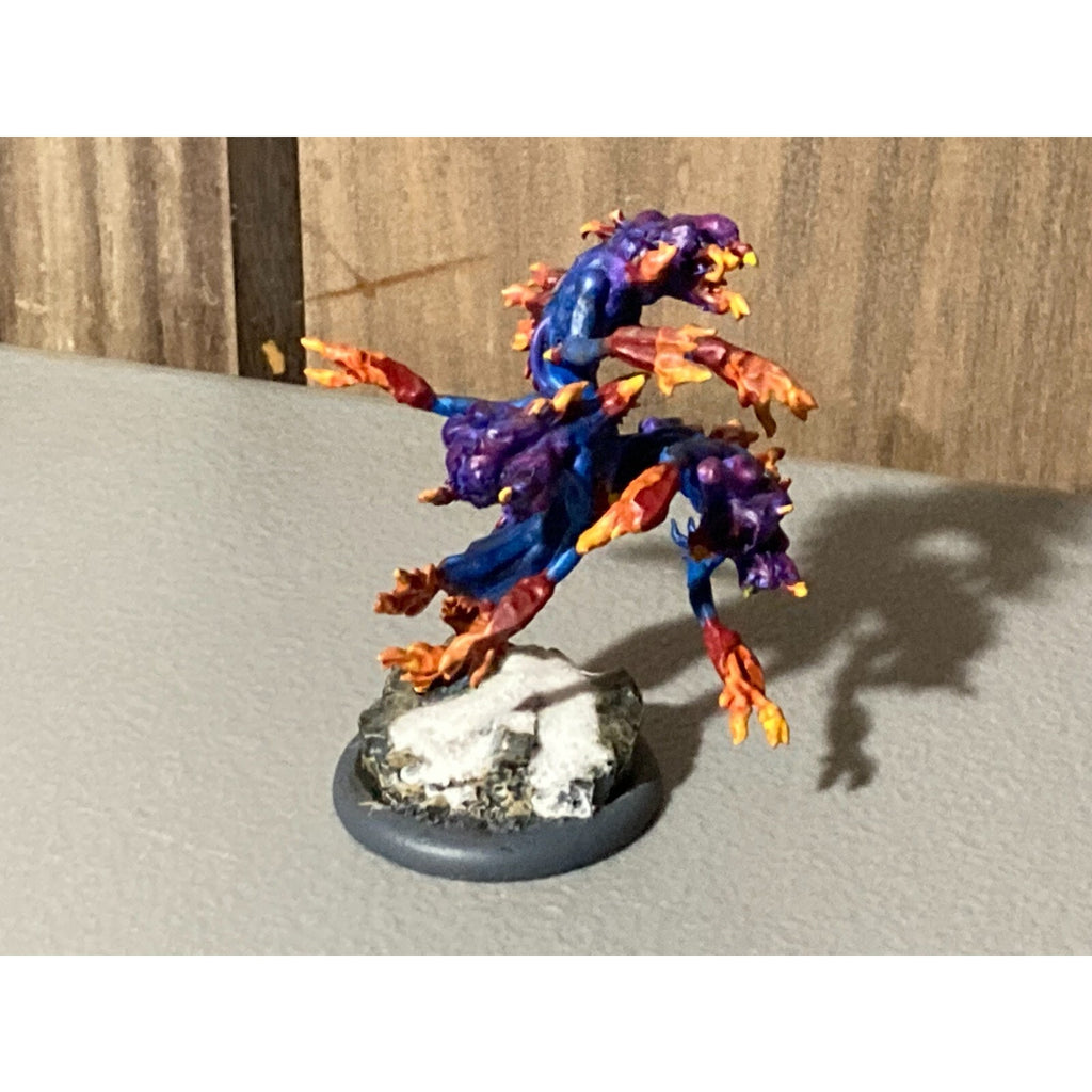 A19596 WARHAMMER 40K AOS CUST EXALTED FLAMERS READ TZEENTCH CHAOS DAEMONS PAINT