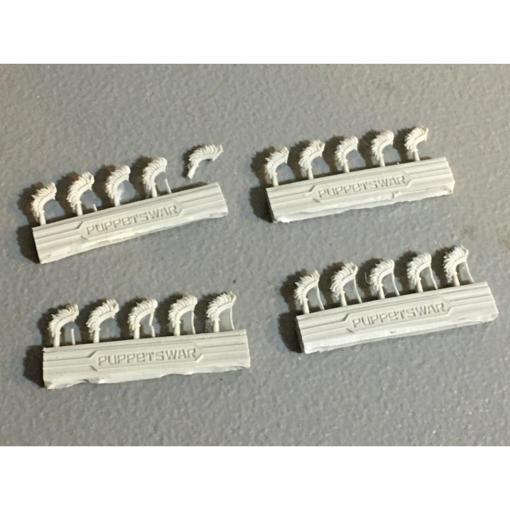 A32537 PUPPETSWAR MINIATURES PLASTIC FANTASY PRAETORIAN CRESTS BITS PACK LOT