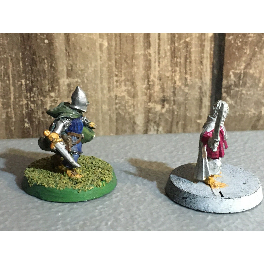 A30132 LOTR LORD OF THE RINGS GAMES WORKSHOP METAL MERRY & PIPPIN HOBBITS GW