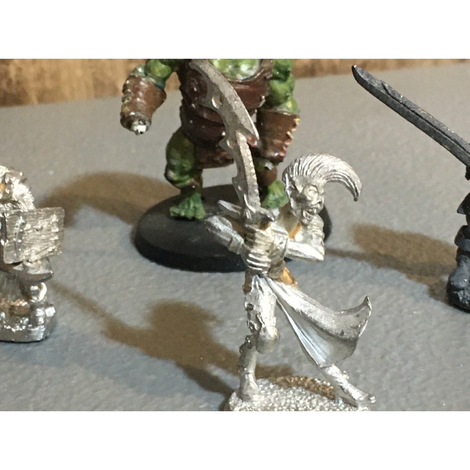 A34034 UNKNOWN METAL MINIATURES FANTASY MIXED LOT ORC ELF WARRIOR TABLETOP RPG