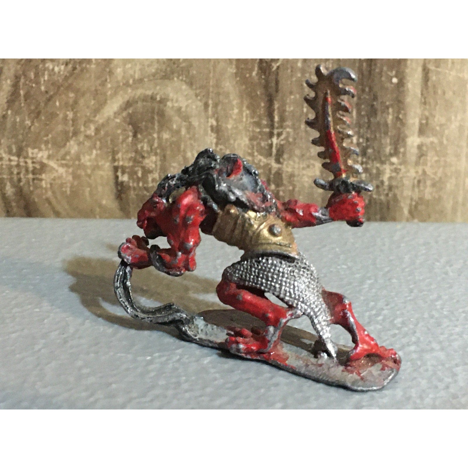 A29773 RAL PARTHA METAL ARMORED BALROG NO WINGS TABLETOP FANTASY WARGAMES