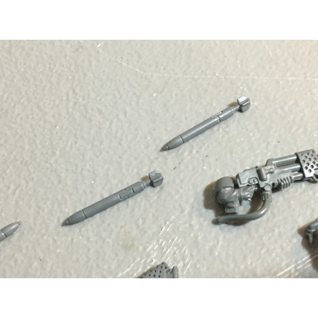 A17843 WARHAMMER 40K ASTRA IG GUARD CADIAN SPECIAL & HEAVY WEAPONS BITS LOT GW