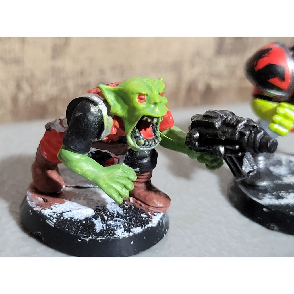 A19449 WARHAMMER 40K OOP CITADEL SPACE ORKS BOYZ 2 PK PLASTIC