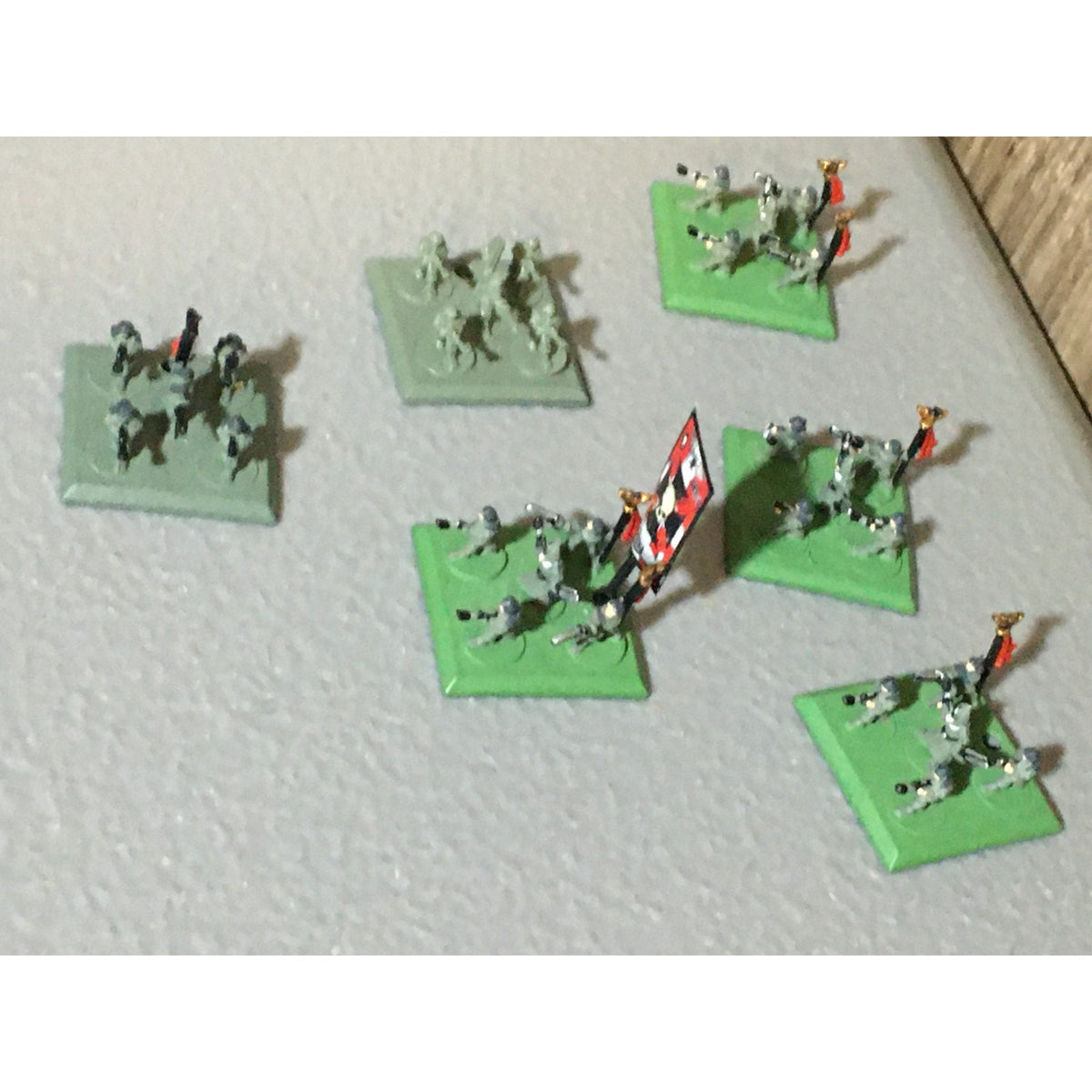 A33468 WARHAMMER EPIC 40K IMPERIAL GUARD IG INFANTRY 30 PC CUSTOM BASE ...