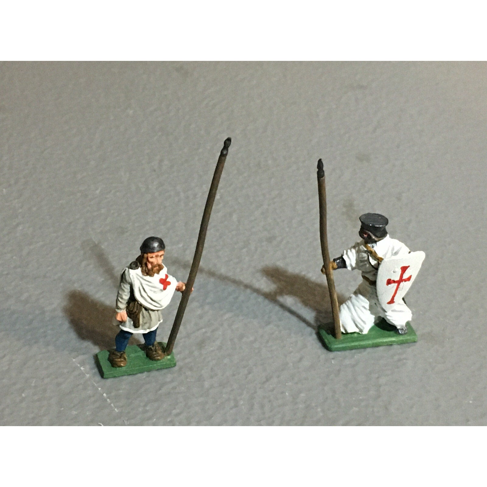 A10209 CITADEL PRE SLOTTA METAL RARE OOP HUMAN KNIGHTS TEMPLARS 2 PK PAINTED