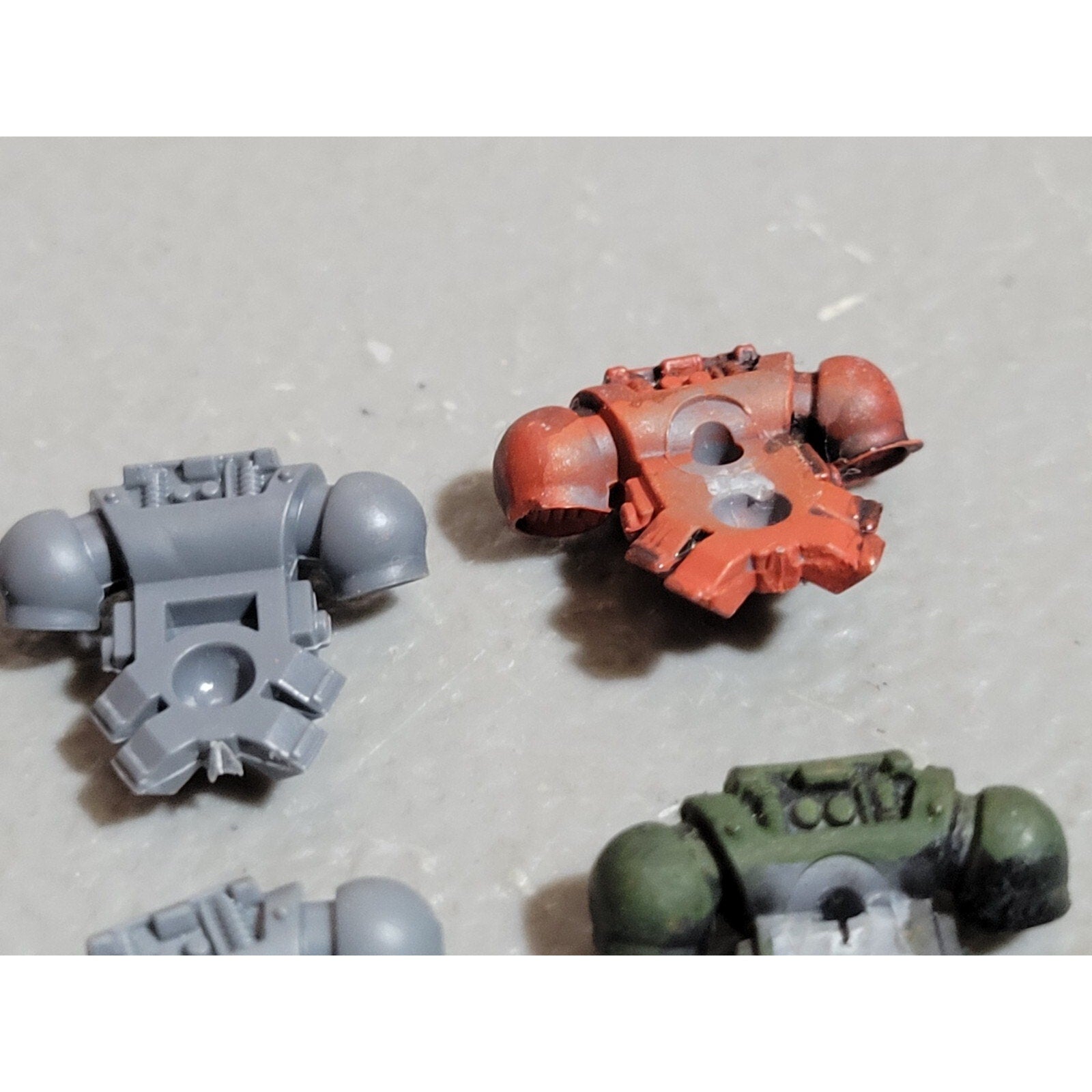 A19069 WARHAMMER 40K SPACE MARINES BLOOD ANGELS BACKPACK 11 PK BITS LOT