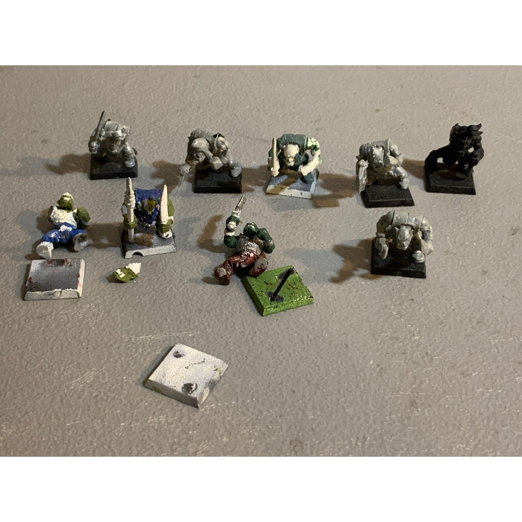A31241 WARHAMMER FANTASY AOS ORCS & GOBLINS INCOMPLETE BOYS LOT