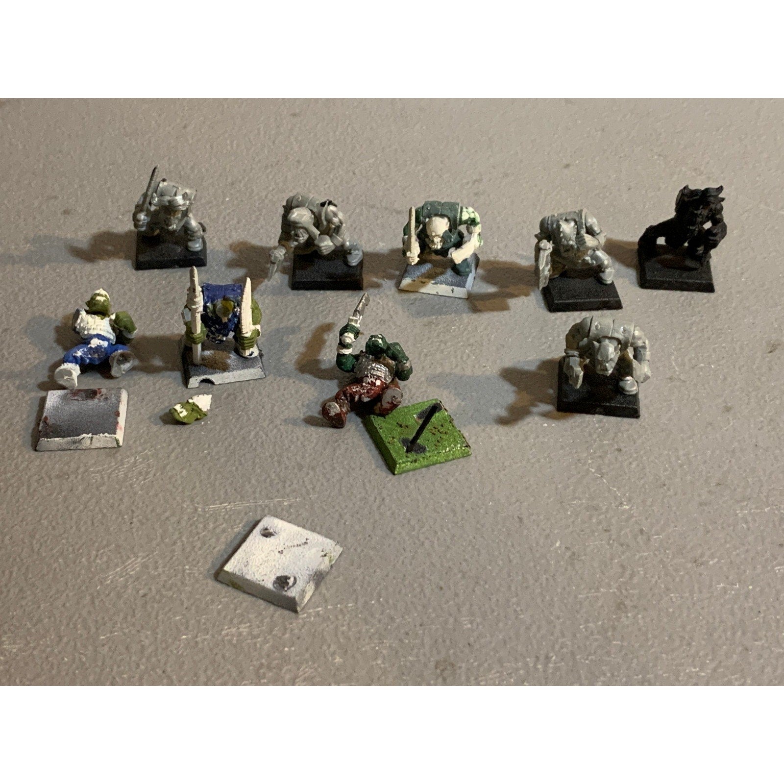 A31241 WARHAMMER FANTASY AOS ORCS & GOBLINS INCOMPLETE BOYS LOT
