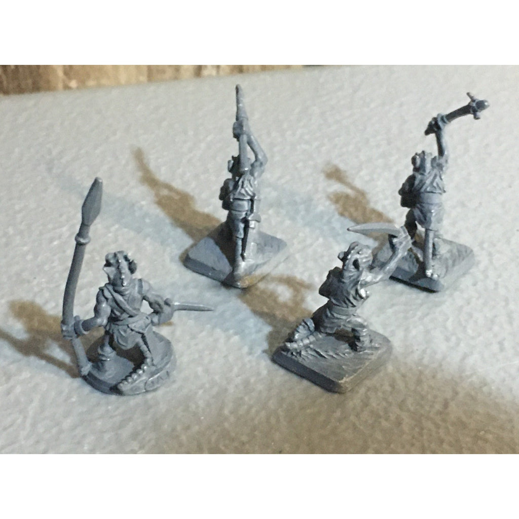 A32626 RAL PARTHA MINIATURES METAL 4 PK KOBOLD WARRIORS D&D