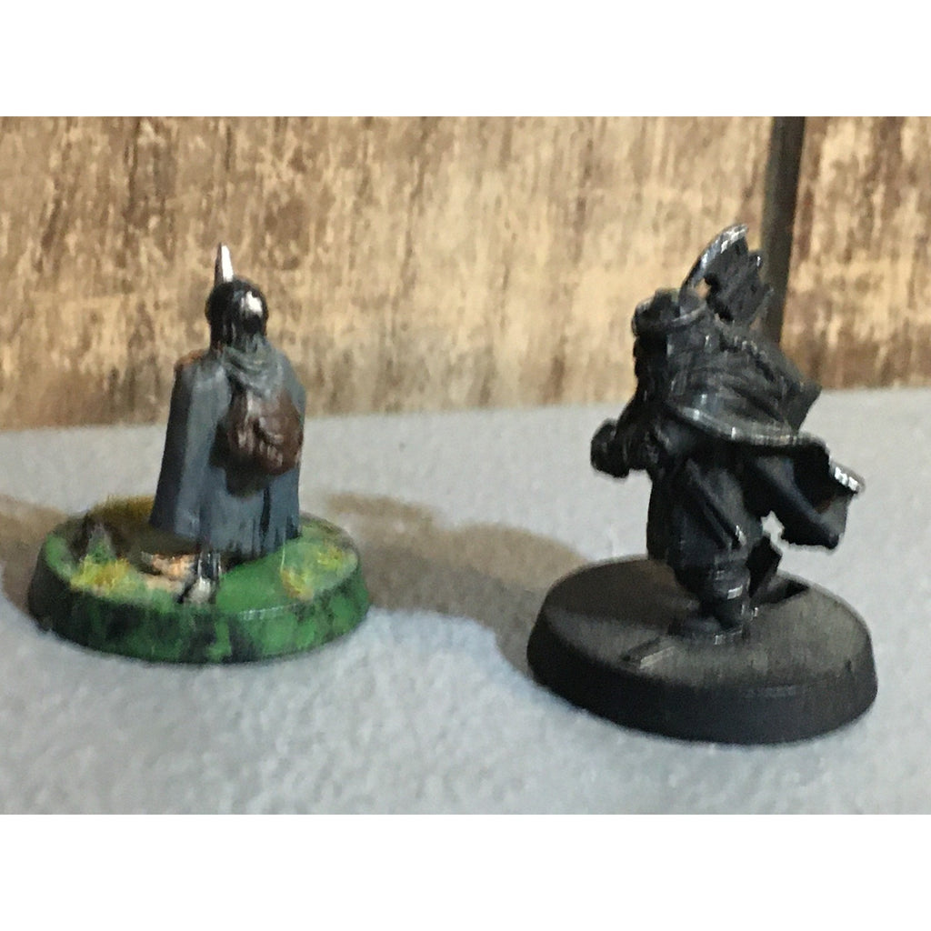 A30133 LOTR LORD OF THE RINGS GAMES WORKSHOP METAL HOBBIT FRODO & DWARF GIMLI GW