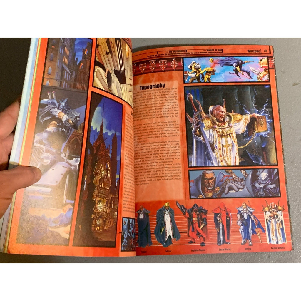 A31656 WARZONE MUTANT CH HHG HEARTBREAKER ARMY BOOK PLAYED THE CHRONICLES OF WAR