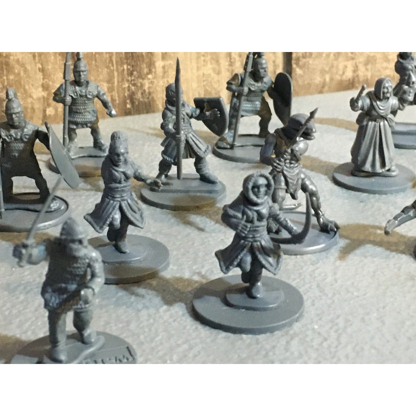A30070 WARLORD GAMES UNKNOWN MIXED LOT SOLDIERS TOWNSFOLK LIZARDMEN INCOMPLETE