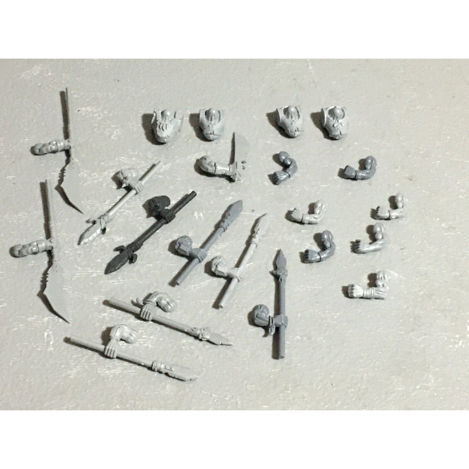 A22614 WARHAMMER FANTASY ORCS & GOBLINS BITS LOT ORC MIXED GAMES WORKSHOP GW