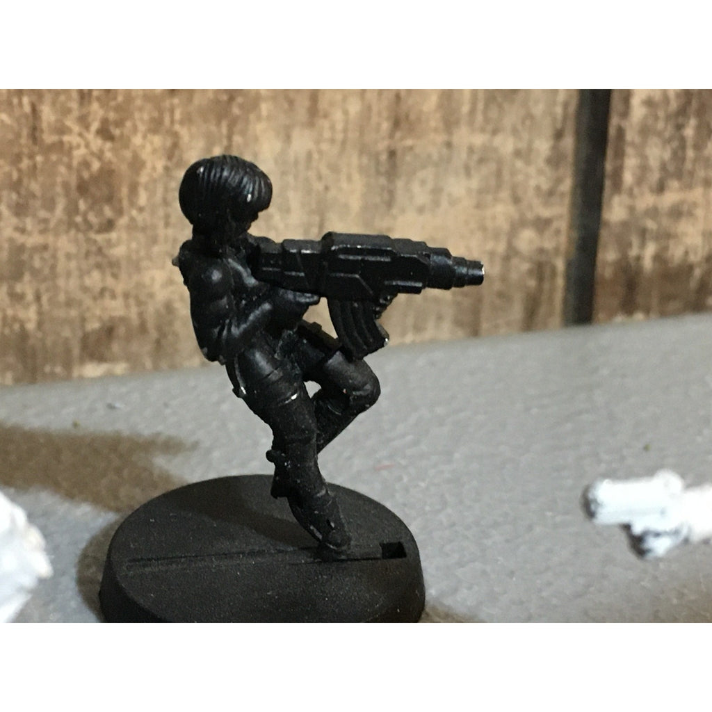 A31543 I-KORE VOID METAL FEMALE MILITIA LOT 4 PK INFANTRY CIVILIANS