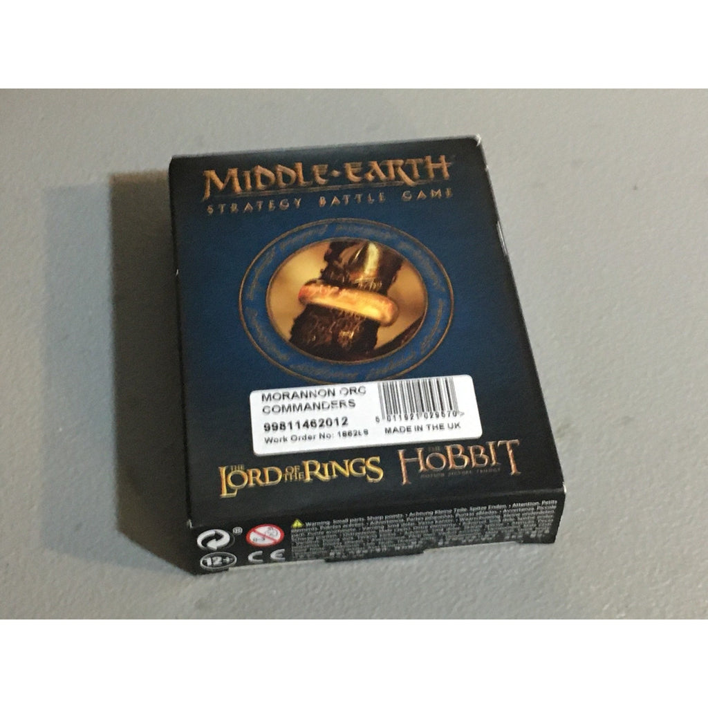 A32651 LOTR LORD OF RINGS GW GAMES WORKSHOP MORANNON ORC COMMANDERS NIB NEW