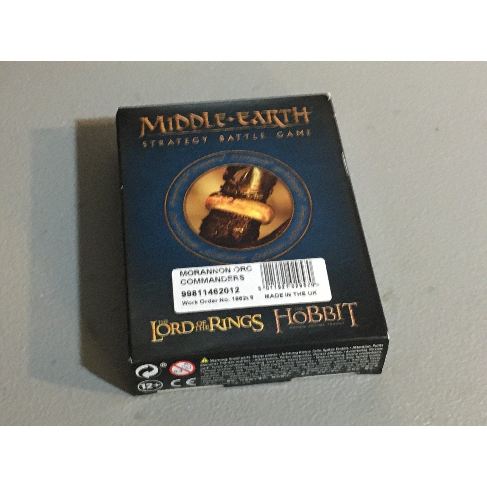 A32651 LOTR LORD OF RINGS GW GAMES WORKSHOP MORANNON ORC COMMANDERS NIB NEW