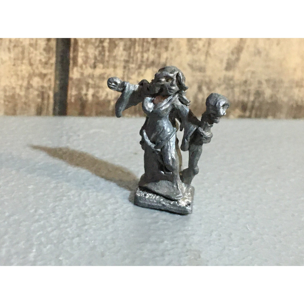 A32076 HERITAGE MINIATURES 1206C FEMALE MAGIC USER FANTASY TABLE TOP WAR GAMES