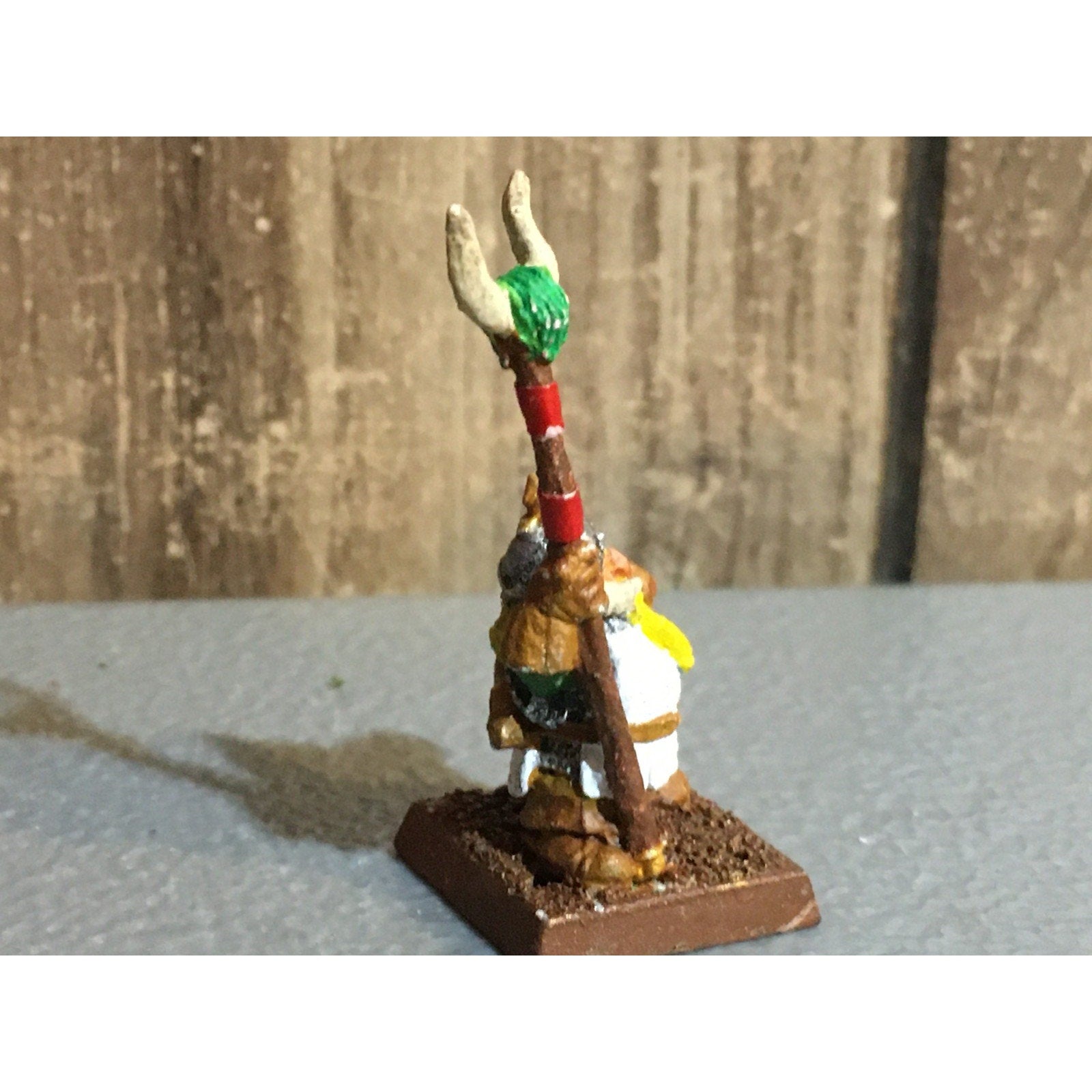 A30726 WARHAMMER AOS FANTASY MARAUDER DWARFS METAL COMMAND STANDARD BUGMAN GW