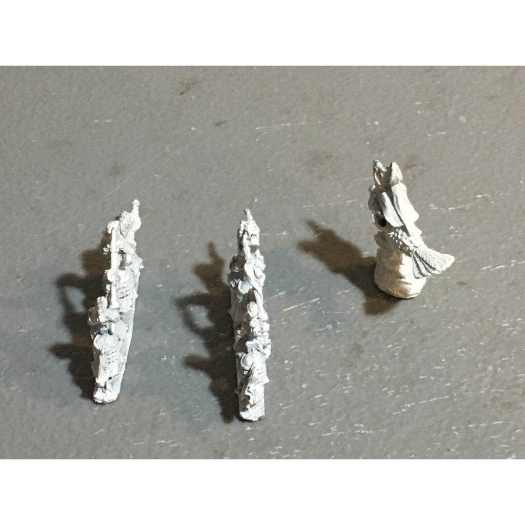 A16652 WARMASTER WARHAMMER FANTASY HIGH ELVES SILVER HELMS METAL HERO EAGLE INC